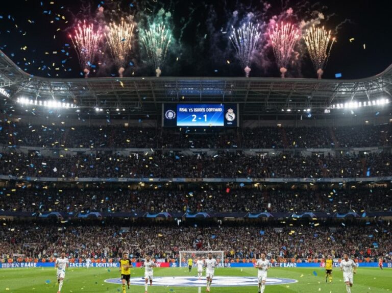 real madrid vs borussia dortmund lineups Real Madrid vs Borussia Dortmund Lineups: Key Players & Tactics