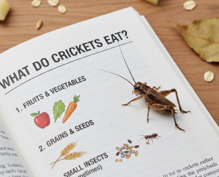 What Do Crickets Eat What Do Crickets Eat? Complete Guide on Their Diet in Various Environments